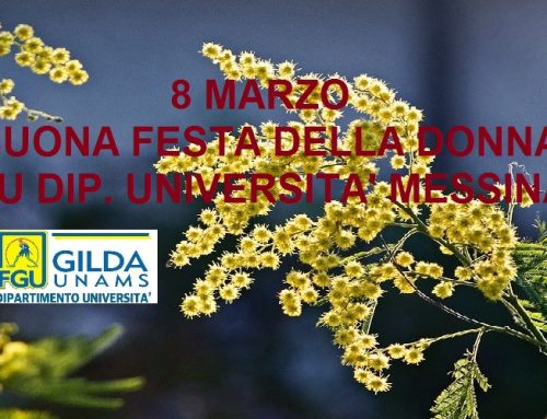 08 MARZO –  GIORNATA INTERNAZIONALE DEI DIRITTI DELLA DONNA – FGU DIP. UNIVERSITA’ MESSINA